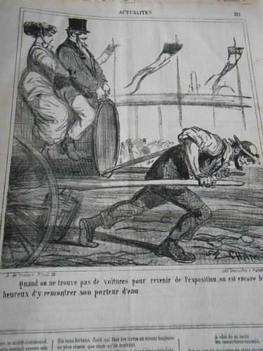 Litho caricature 1867 - caricature,