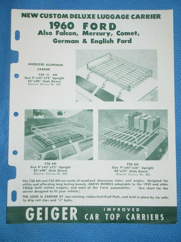 1960 ford geiger improved - ford, car