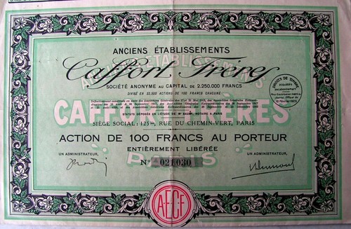 Action caffort freres - ~~,