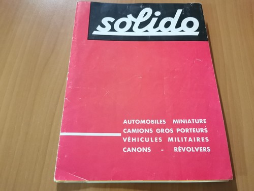 Solido catalogue 1964 - catalogue,