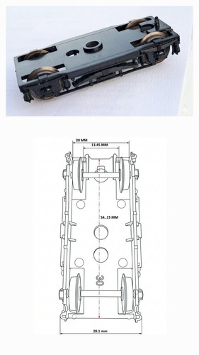 Jouef bogie - 1/87, 30)